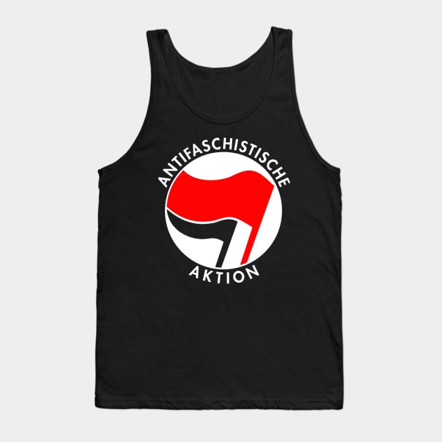 Antifaschistische Aktion Tank Top by Kelleyferrisah